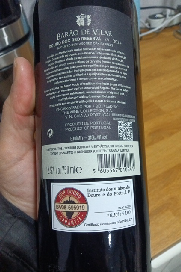 Barão de Vilar Douro DOC Red Reserva - Image 1
