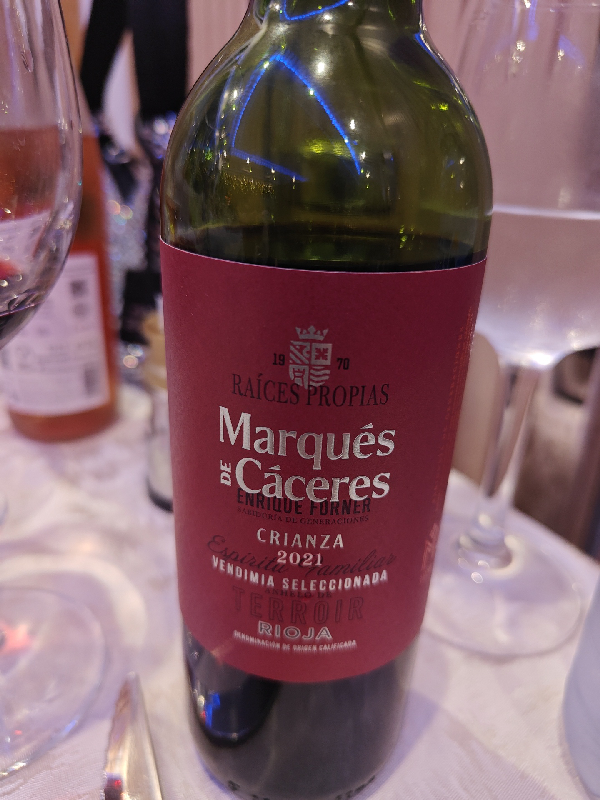 Marqués de Cáceres Rioja Crianza Terroir Vendimia Seleccionada 2021 - Image 1