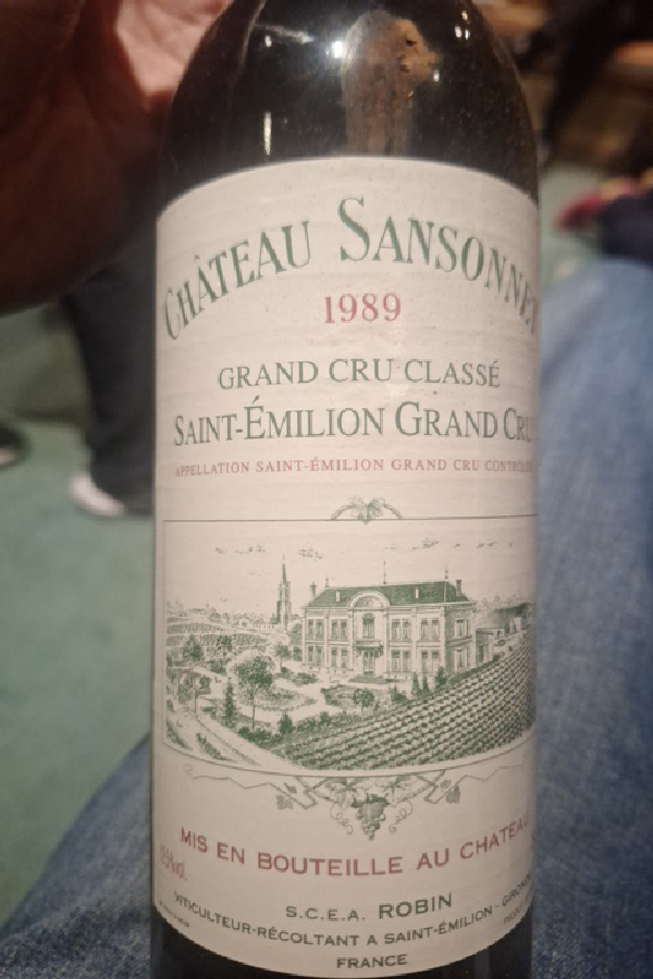 Château Sansonnet 1989 - Image 1