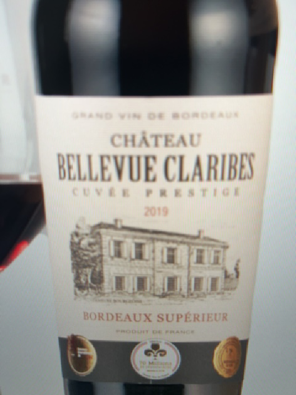 Château Bellevue Claribes Cuvée Prestige - Image 1