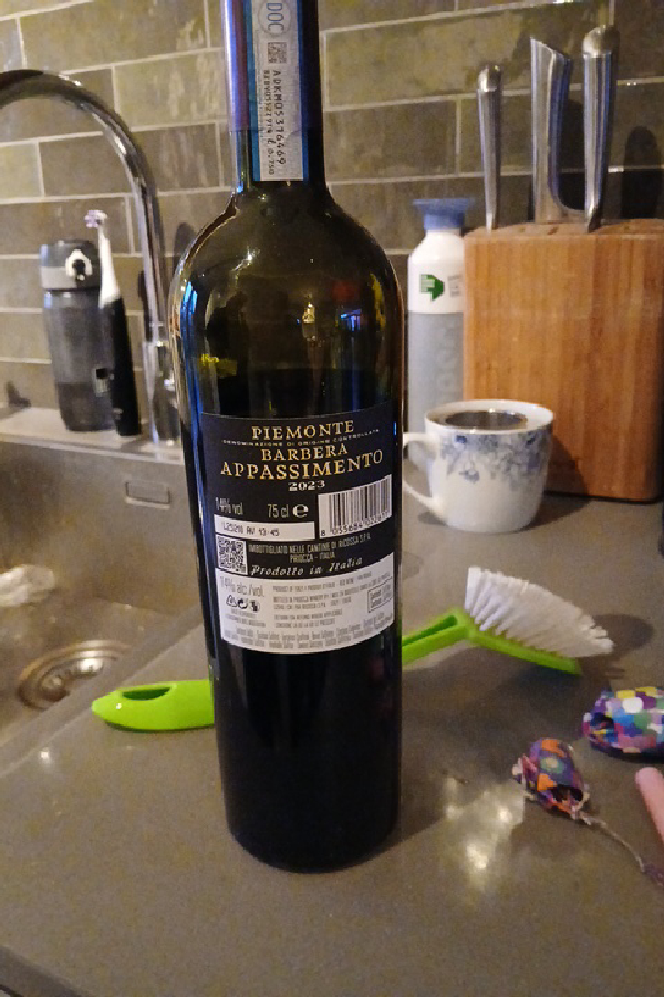 Piemonte Barbera Appassimento - Image 1