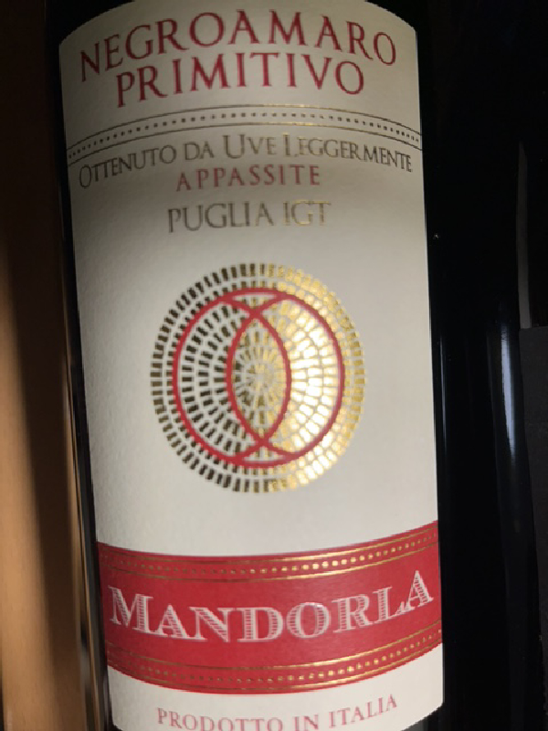 Negroamaro Primitivo Mandorla - Image 1