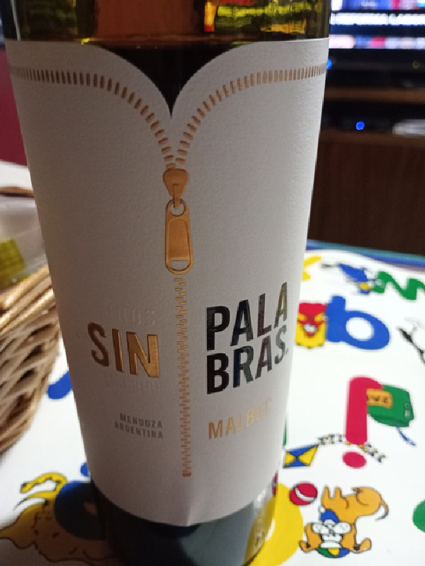 Sin Palabras Malbec - Image 1