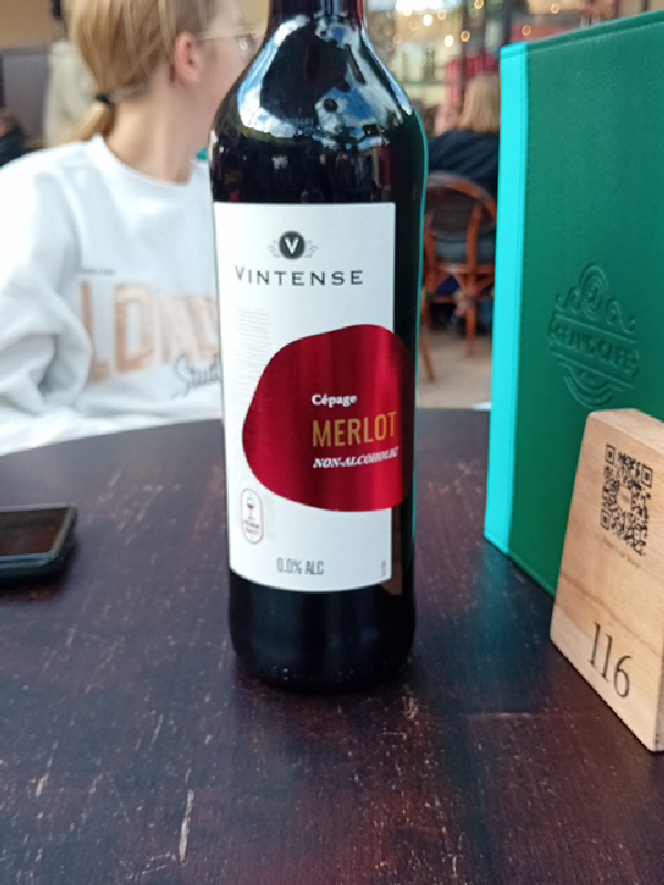 Cépage Merlot Non-Alcoholic - Image 1