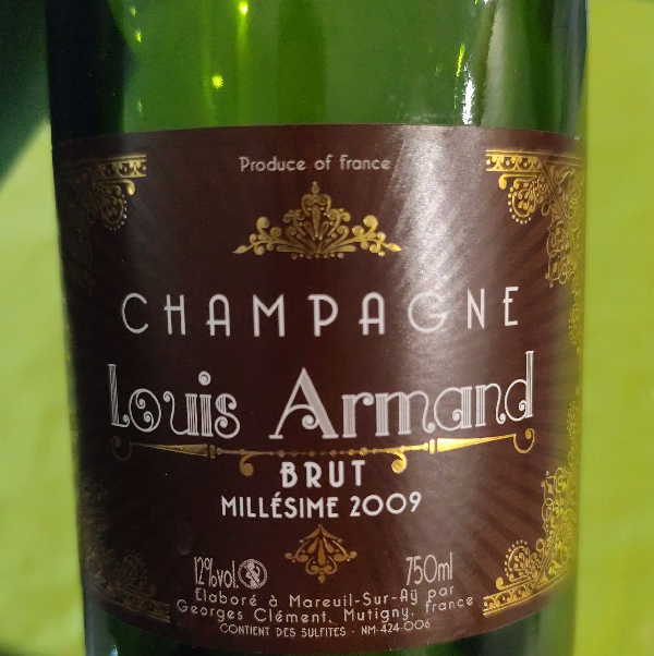 Louis Armand Brut Millésime 2009 - Image 1