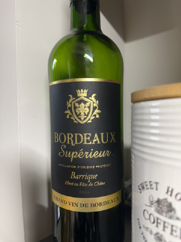 Bordeaux Supérieur Barrique - Image 1