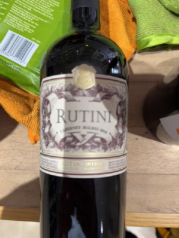 Rutini Cabernet-Malbec - Image 1