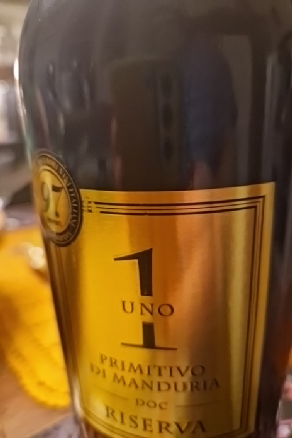 Uno 1 Primitivo di Manduria Riserva - Image 1