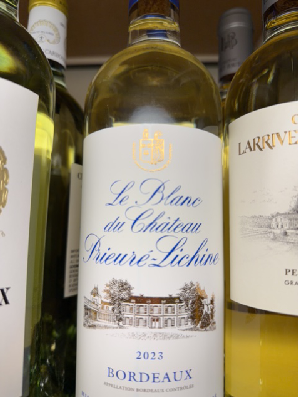 Le Blanc du Château Prieuré-Lichine - Image 1