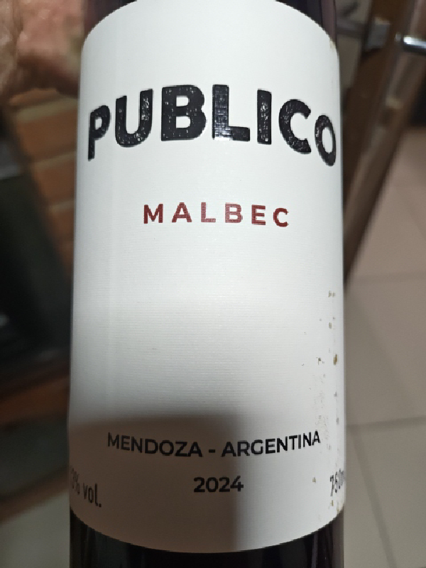 Publico Malbec - Image 1