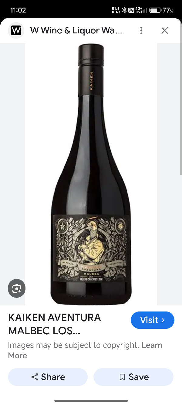 Aventura Malbec Los Chacayes - Image 1