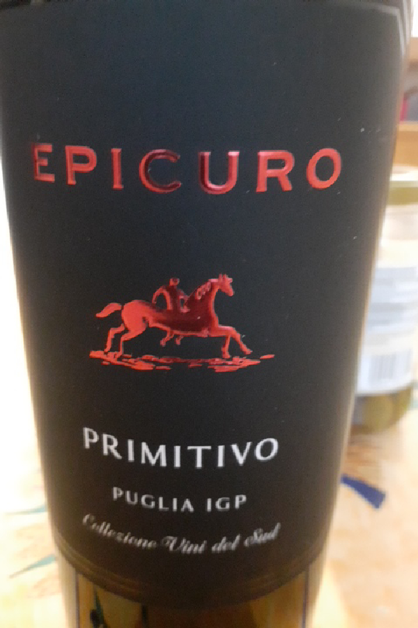Epicuro Primitivo Puglia IGP - Image 1