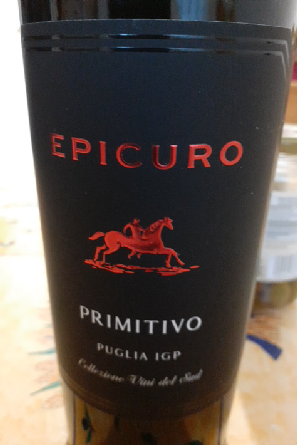 Epicuro Primitivo Puglia IGP - Image 1