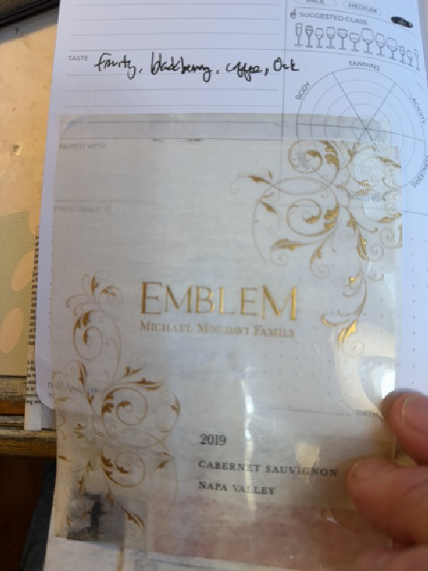 Emblem Cabernet Sauvignon - Image 1