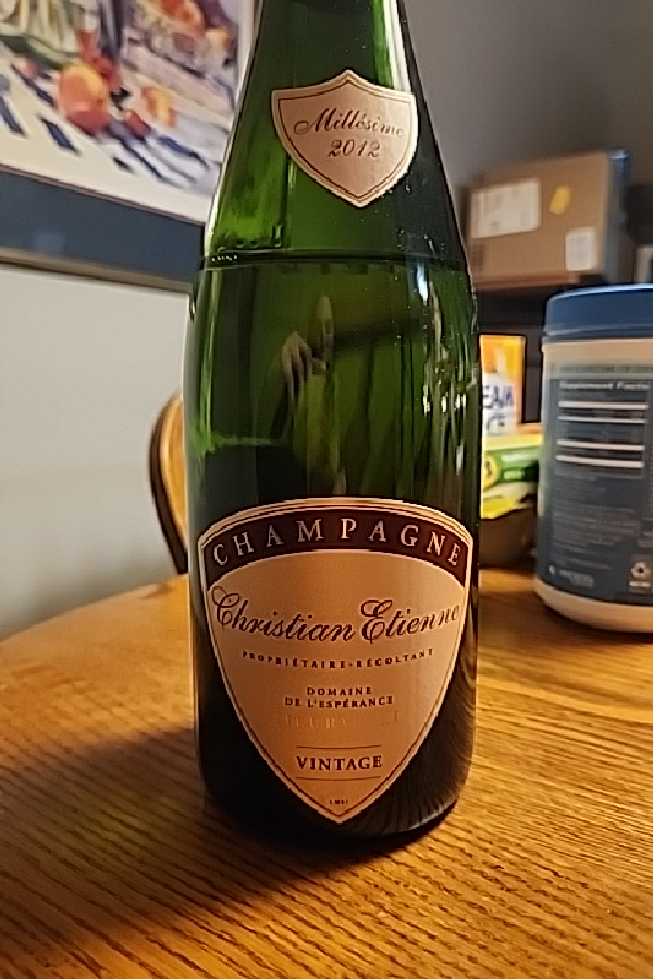 Champagne Christian Etienne Millésime - Image 1