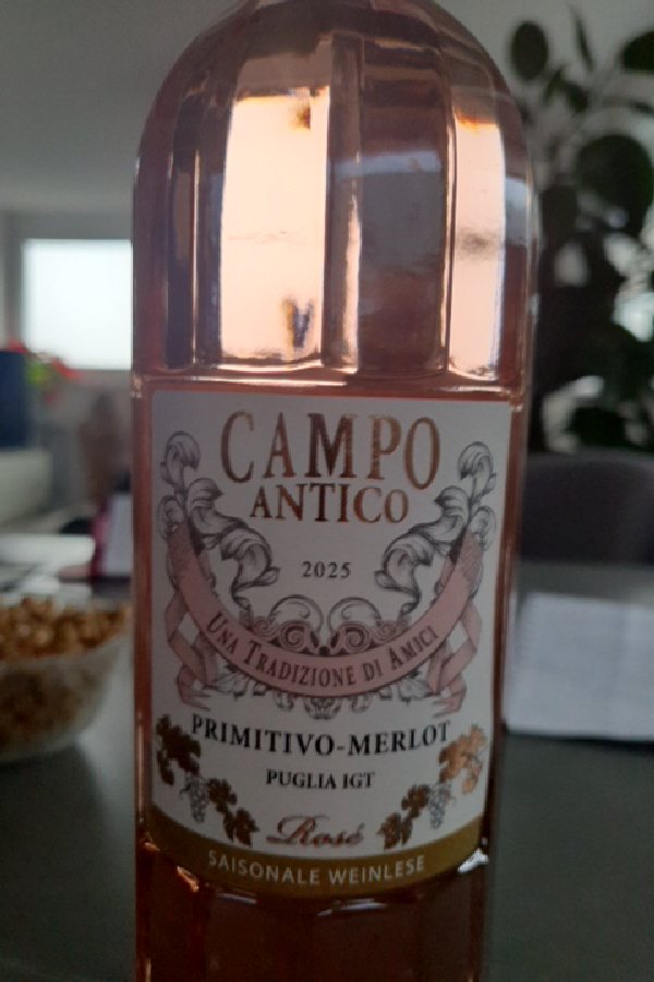 Campo Antico Primitivo-Merlot Rosé - Image 1