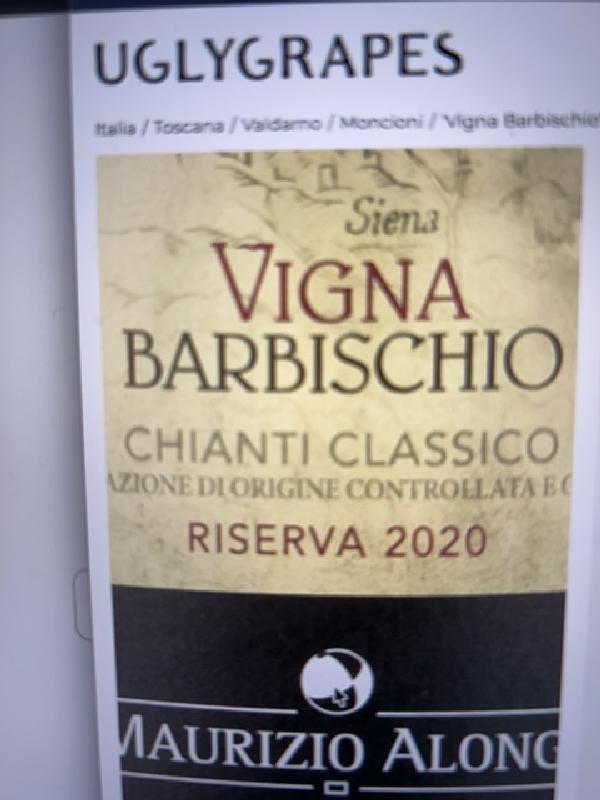 Vigna Barbischio Chianti Classico Riserva - Image 1