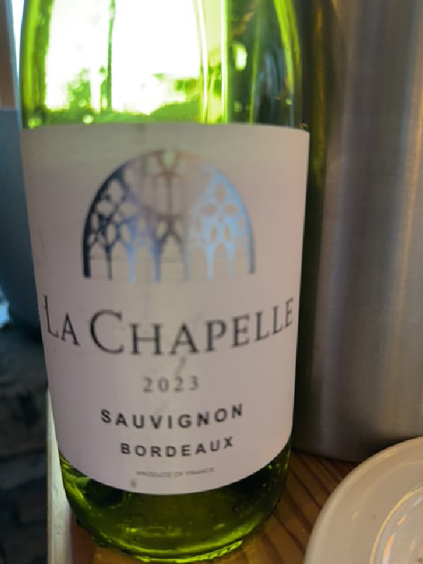La Chapelle Sauvignon Bordeaux 2023 - Image 1
