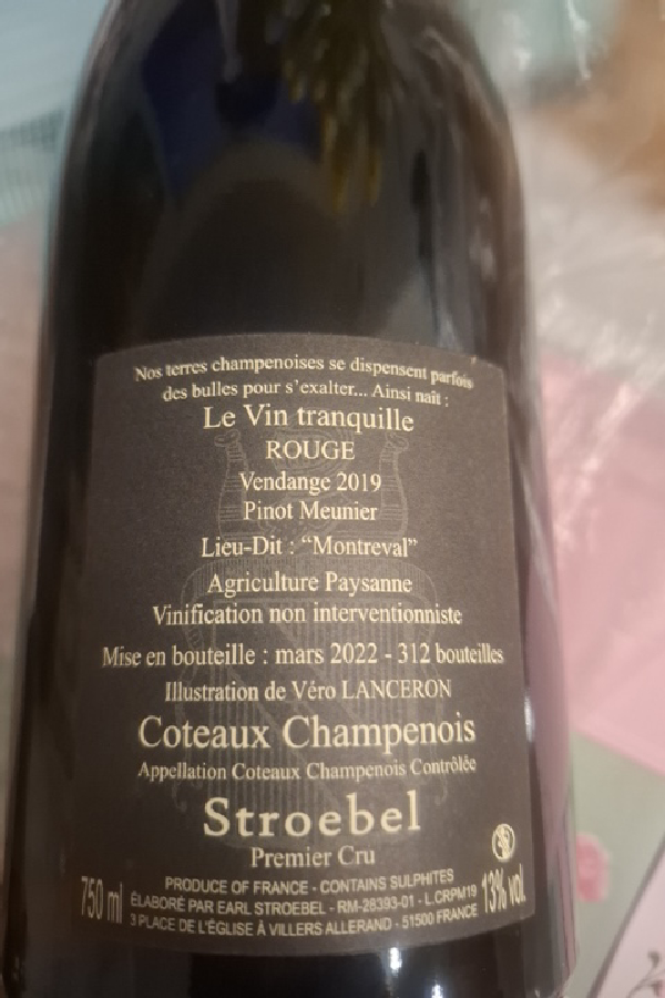 Le Vin Tranquille Rouge - Image 1