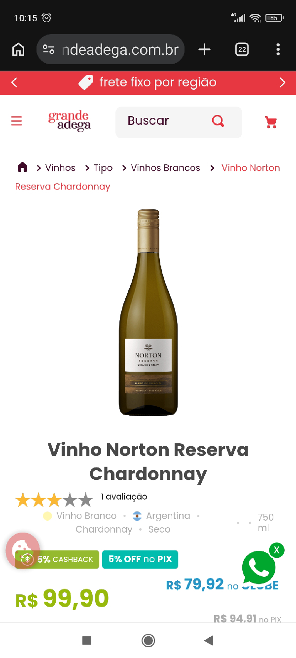 Norton Reserva Chardonnay - Image 1
