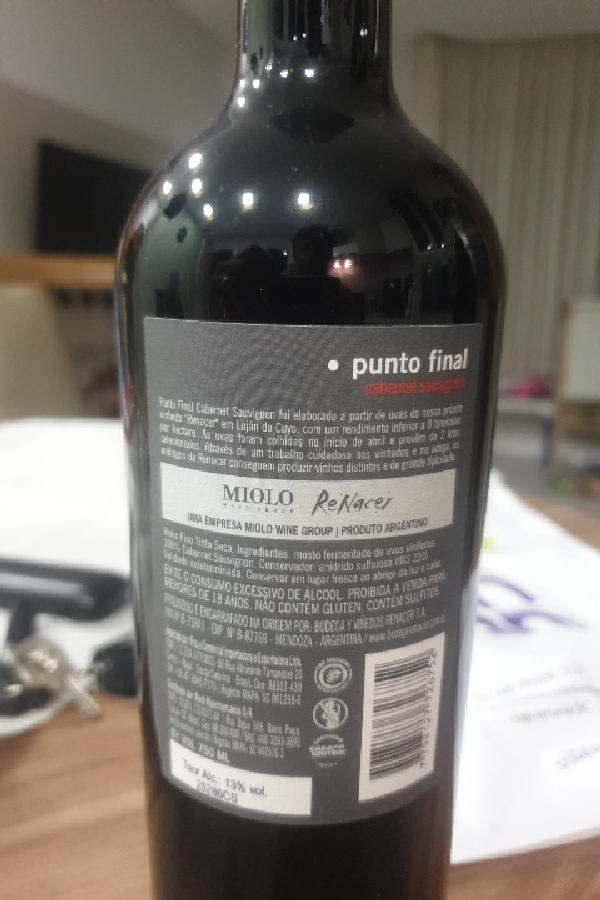 Punto Final Cabernet Sauvignon - Image 1