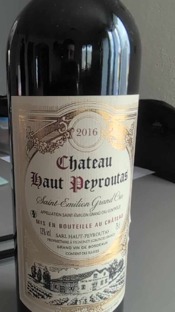 Château Haut Peyroutas Saint-Émilion Grand Cru - Image 1