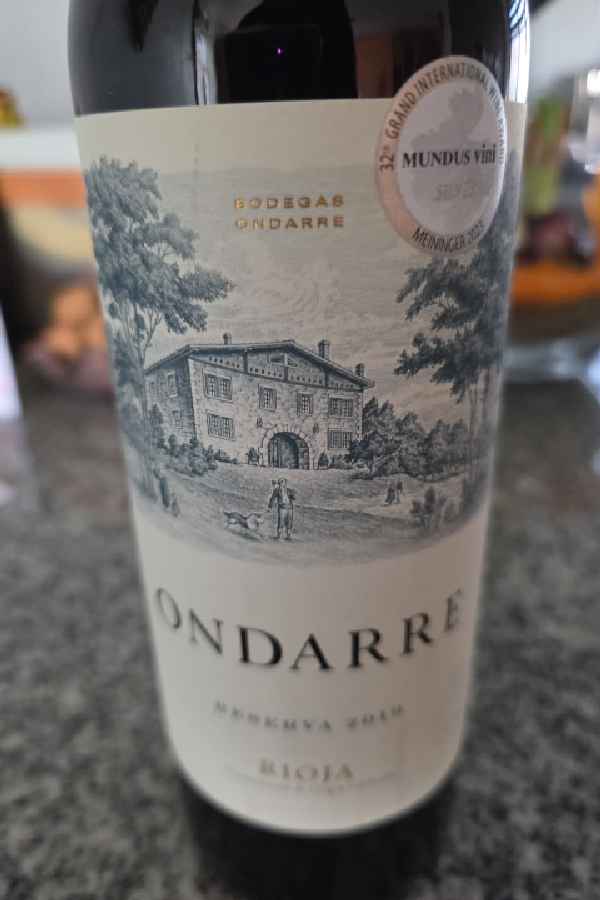 Ondarre Reserva 2018 - Image 1