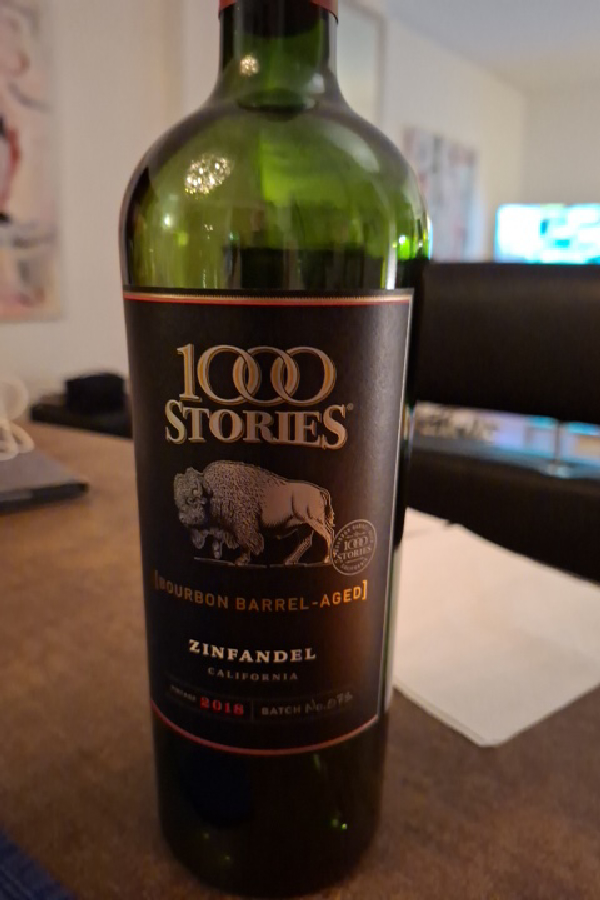 1000 Stories Bourbon Barrel-Aged Zinfandel - Image 1