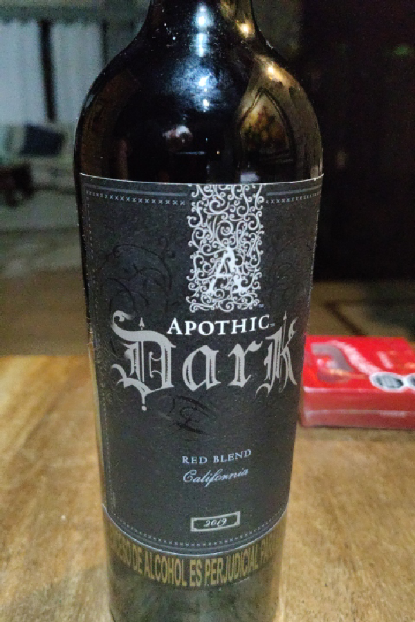 Apothic Dark Red Blend - Image 1