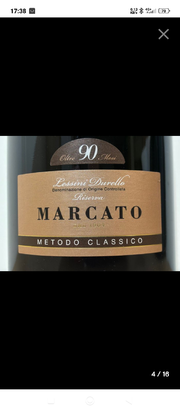 Lessini Durello Riserva Oltre 90 Mesi Metodo Classico - Image 1