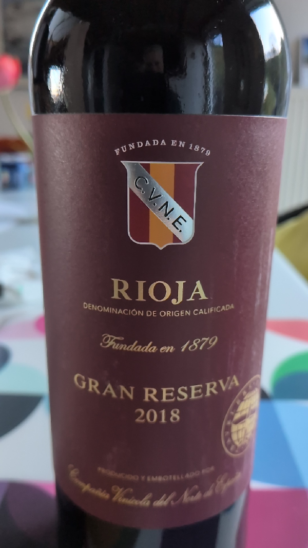 Cune (CVNE) Gran Reserva 2018 - Image 1