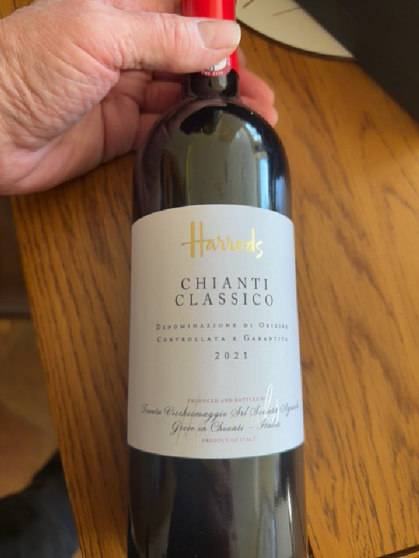 Harrods Chianti Classico 2021 - Image 1