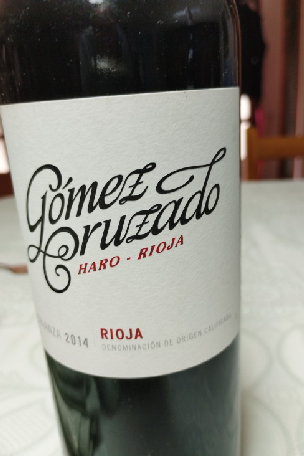 Gómez Cruzado Crianza 2014 - Image 1