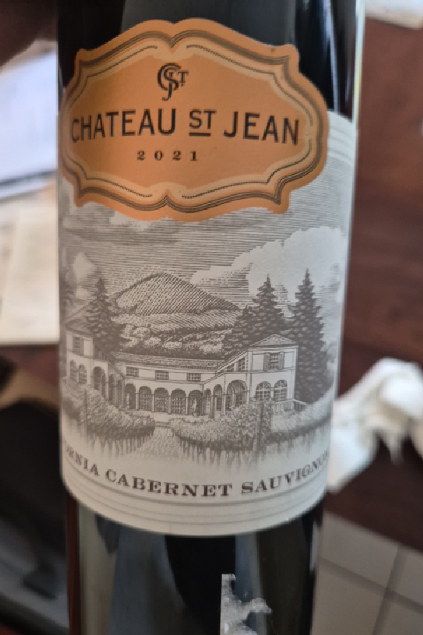 Chateau St. Jean California Cabernet Sauvignon - Image 1