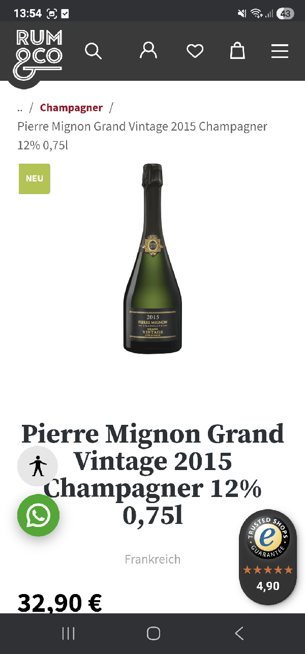 Pierre Mignon Grand Vintage 2015 - Image 1