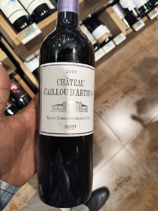 Château Caillou d'Arthus Saint-Émilion Grand Cru 2019 - Image 1
