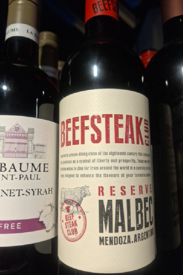 Beefsteak Club Reserve Malbec - Image 1