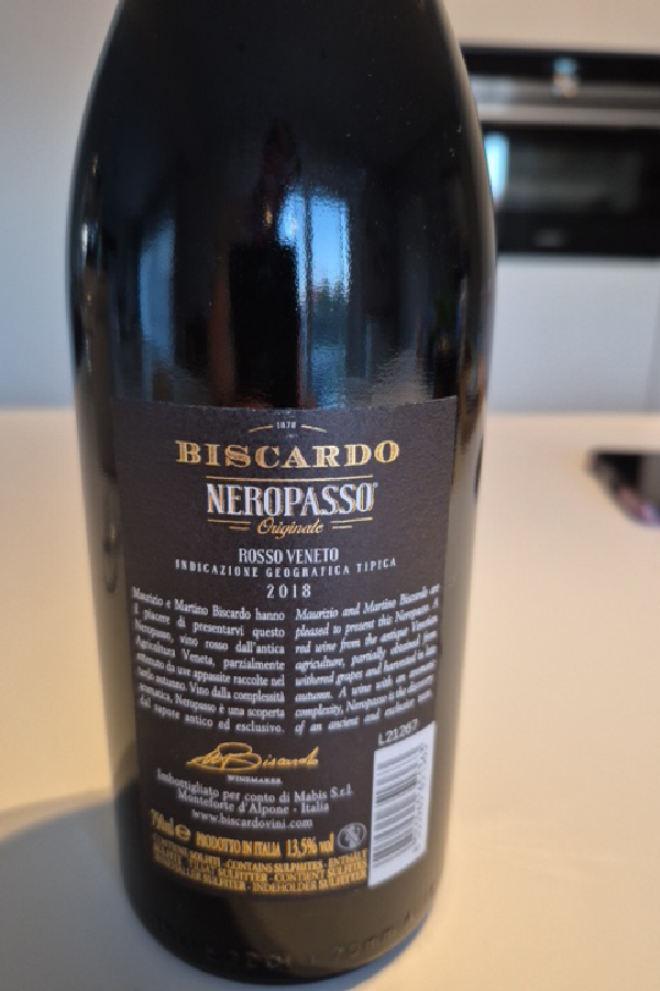 Biscardo Neropasso Originale - Image 1