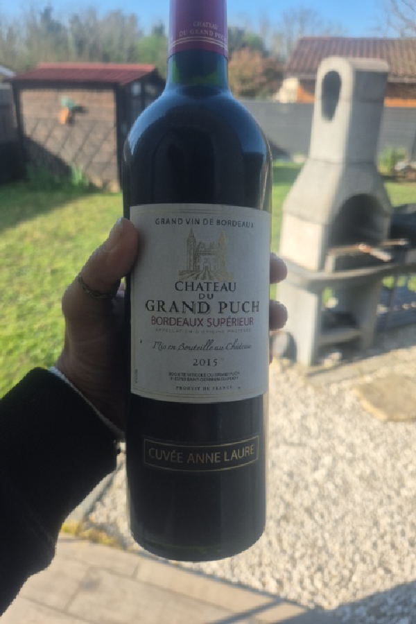 Château du Grand Puch Cuvée Anne Laure 2015 - Image 1