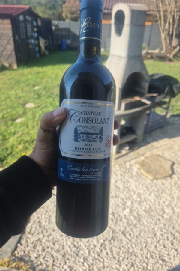 Château Consolant Cuvée les trois F - Image 1