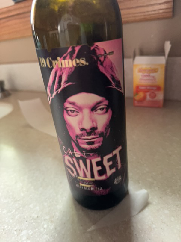 19 Crimes Cali Sweet Juicy Red Blend - Image 1