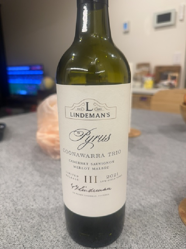 Lindeman's Pyrus Coonawarra Trio - Image 1