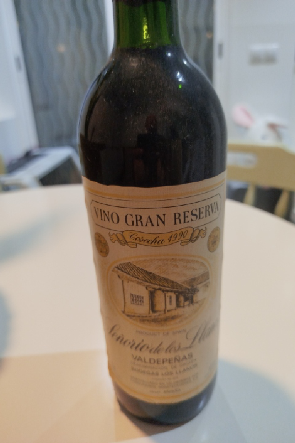 Señorío de los Llanos Gran Reserva 1990 - Image 1