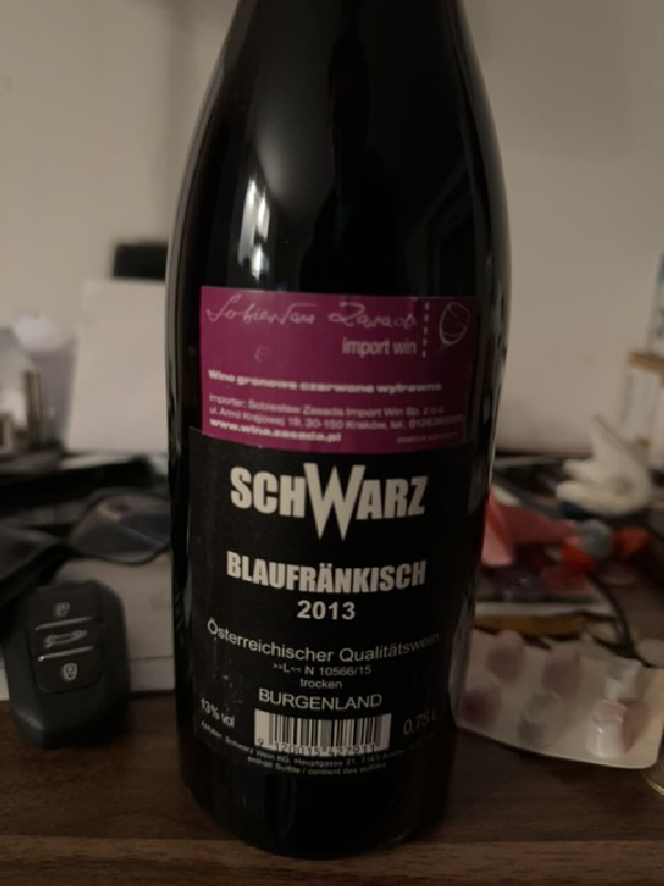 Schwarz Blaufränkisch 2013 - Image 1