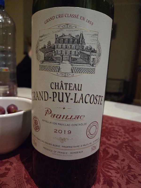 Château Grand-Puy-Lacoste 2019 - Image 1