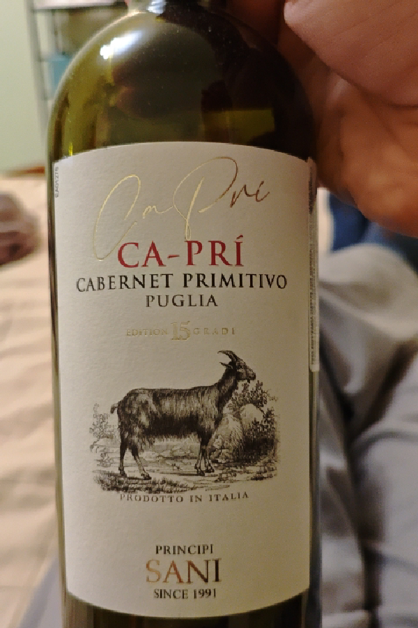 Ca-Prí Cabernet Primitivo Puglia - Image 1