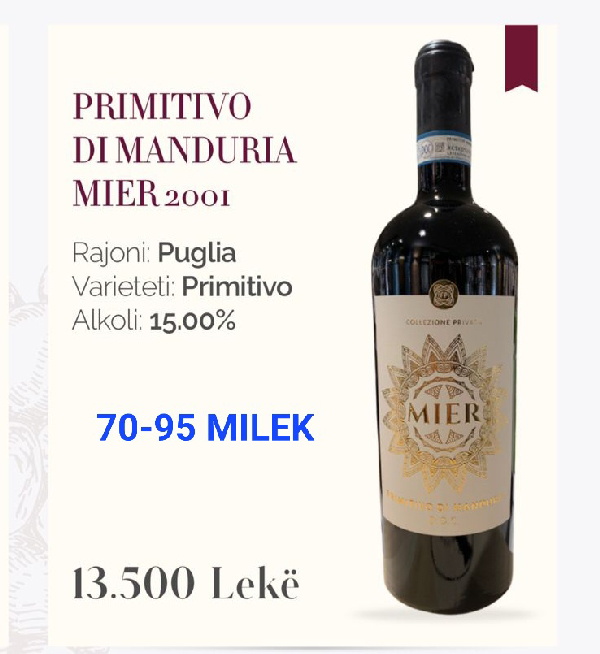 Collezione Privata Primitivo di Manduria - Image 1