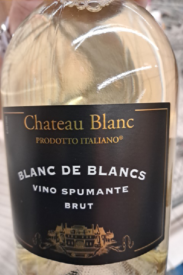 Chateau Blanc Blanc de Blancs Spumante Brut - Image 1