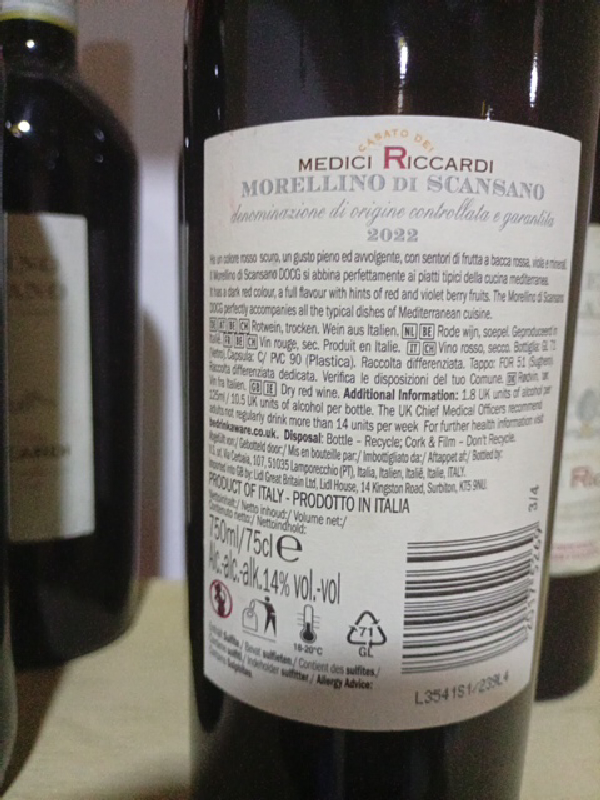 Morellino di Scansano DOCG - Image 1