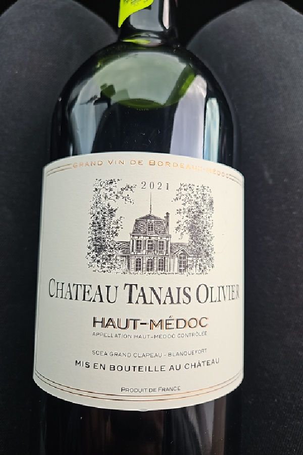 Château Tanaïs Olivier Haut-Médoc 2021 - Image 1
